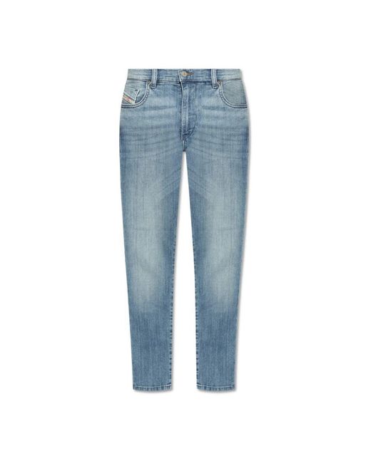 DIESEL Blue Slim-Fit Jeans for men