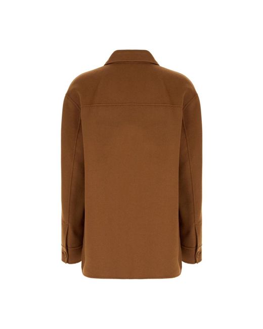 Max Mara Brown Light Jackets