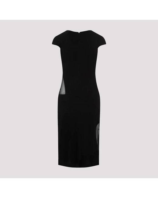 Givenchy Black Chic Mini Draped Dress For
