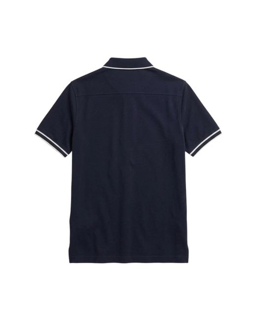 Kiton Blue Polo Shirts for men