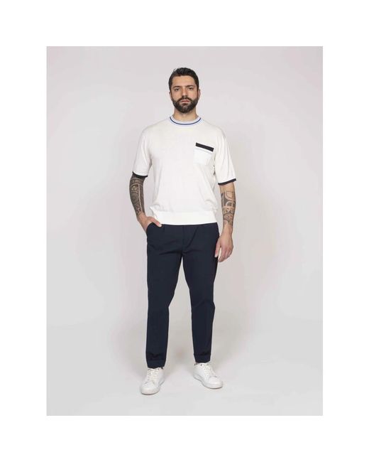 Paolo Pecora White T-Shirts for men