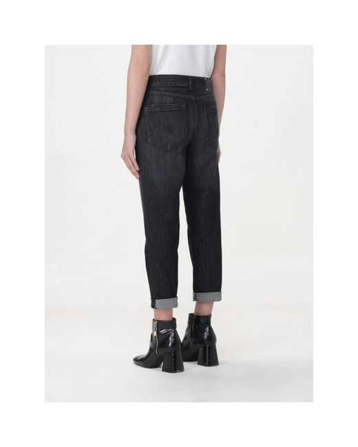 Dondup Blue Cropped Jeans