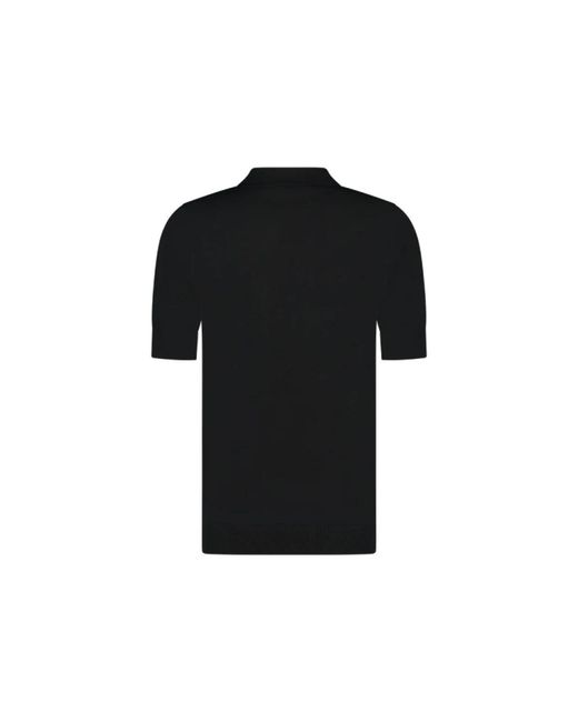 Aeden Black Polo Shirts for men