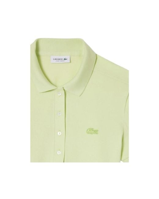 Lacoste Yellow Polo Shirts