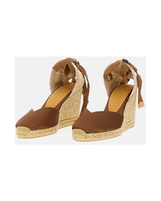 Castaner Metallic Wedges