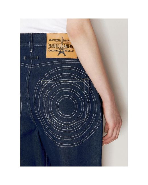 Jeans > wide jeans Jean Paul Gaultier en coloris Blue