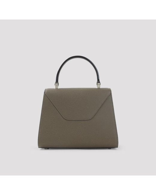 Valextra Gray Handbags