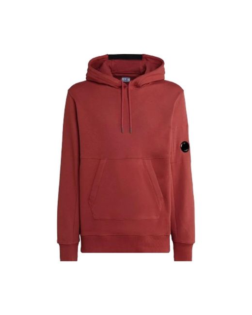 C P Company Red Hoodies for men