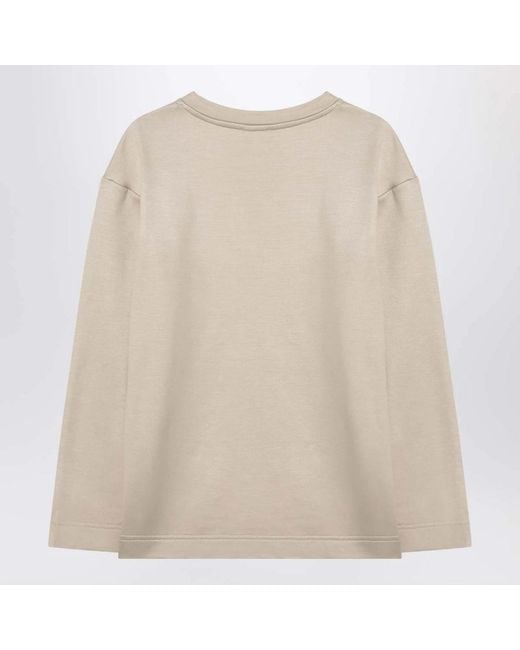 Max Mara Natural Long Sleeve Tops
