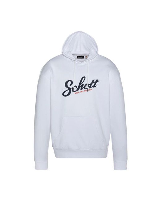 Schott Nyc Kapuzenpullover spencer in Blue für Herren