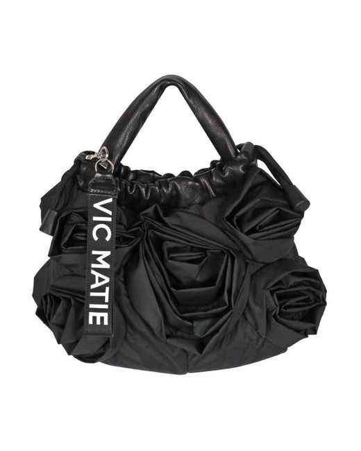 Vic Matié Black Handbags