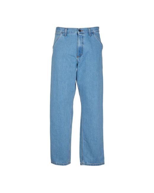 Straight Jeans Carhartt de hombre de color Blue