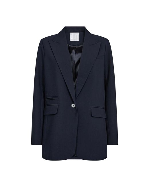 Blazers co'couture de color Blue