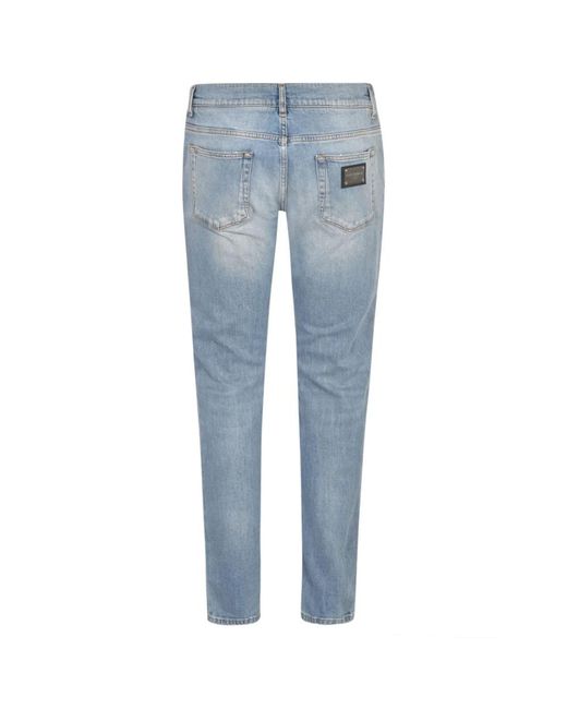 Dolce & Gabbana Passende variante skinny jeans in Blue für Herren