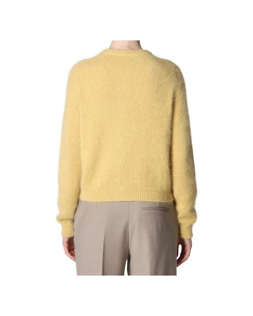 Cardigans Roberto Collina en coloris Yellow