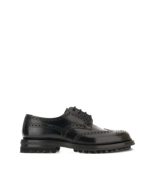 Church's Black Laced Shoes for men