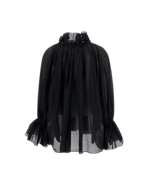 Blouses Thelatest de color Black