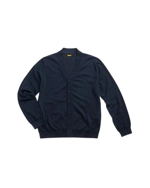 Blauer Truien & Vesten ,Blauw Blauwe Gebreide Jas in het Blue voor heren