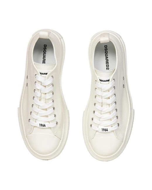DSquared² Sneakers,weiße sneakers mit berlin design in White für Herren