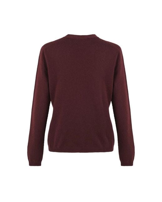 Cortana Truien & Vesten ,Paars ,Kasjmier Kasjmier Bordeaux Vest in het Purple