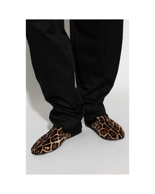 Dolce & Gabbana Brown Mules for men