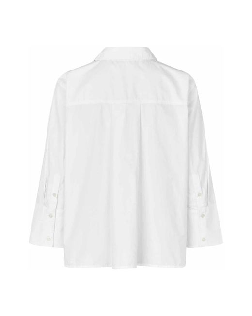 Blouses Masai en coloris White