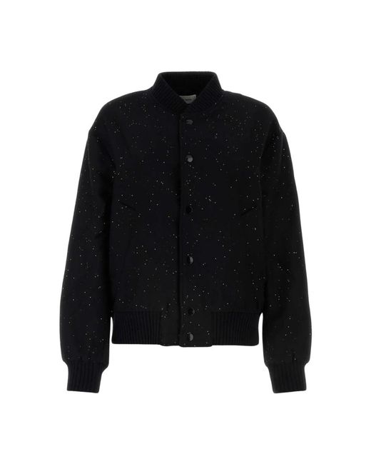 Ernest W. Baker Black Bomber Jackets