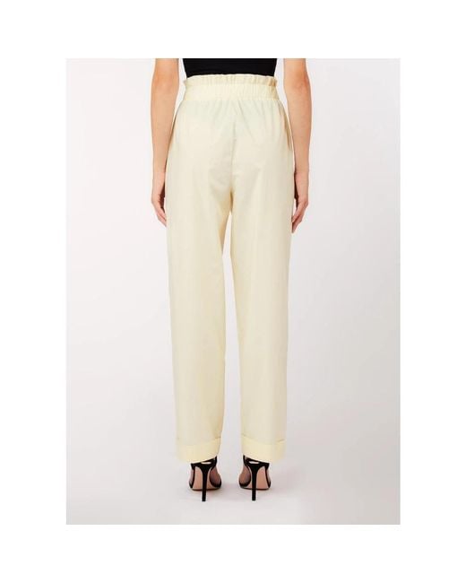 Liu Jo Natural Wide Trousers