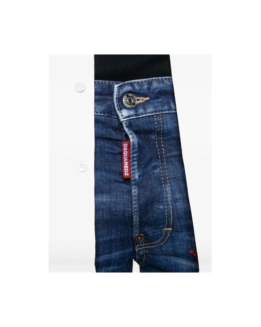 Slim-Fit Jeans di DSquared² in Blue da Uomo