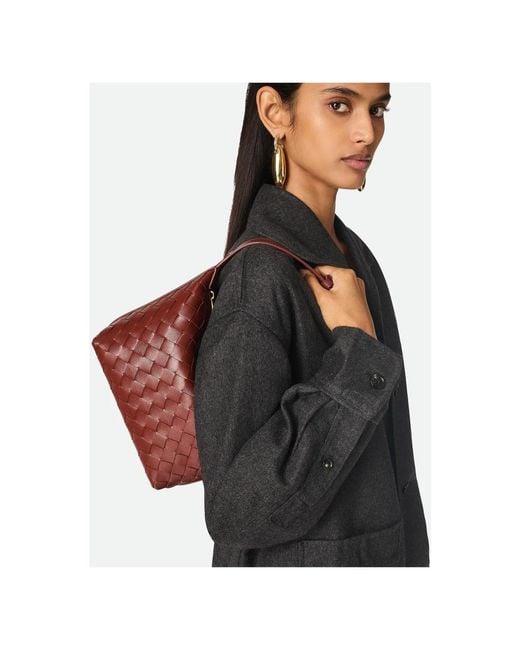Bottega Veneta Red Handbags