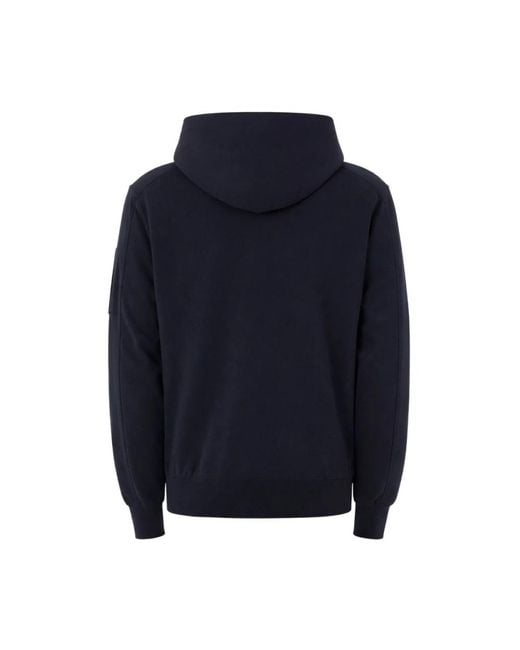 C P Company Blue Zip-Throughs for men