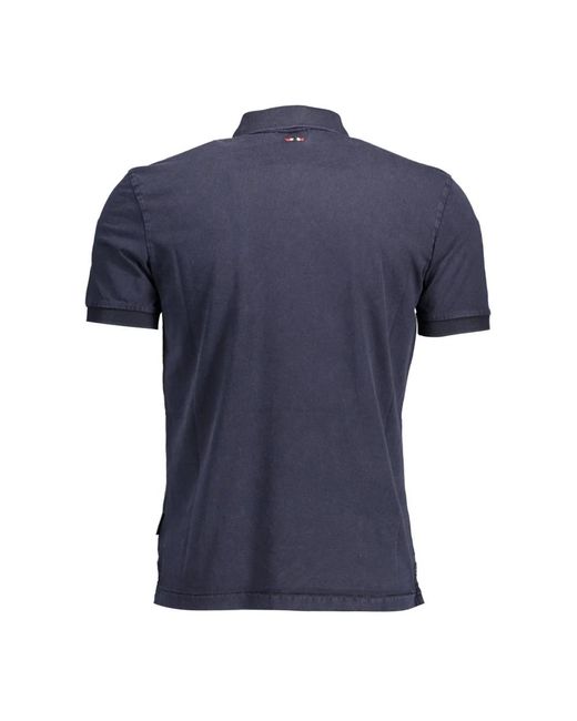 Napapijri Blue Polo Shirts for men
