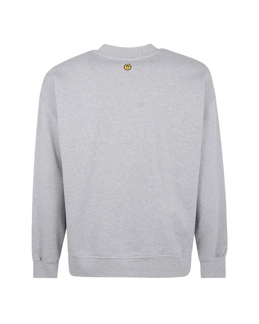 Barrow Graue Melange Sweatshirt in Gray für Herren