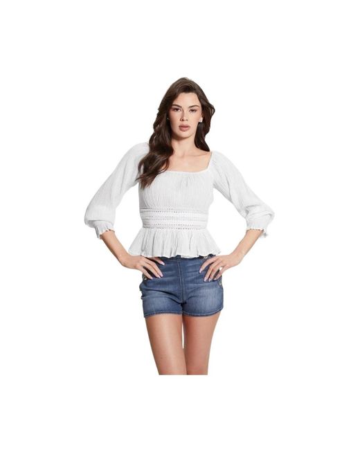 Guess Cassi Top in het Blue
