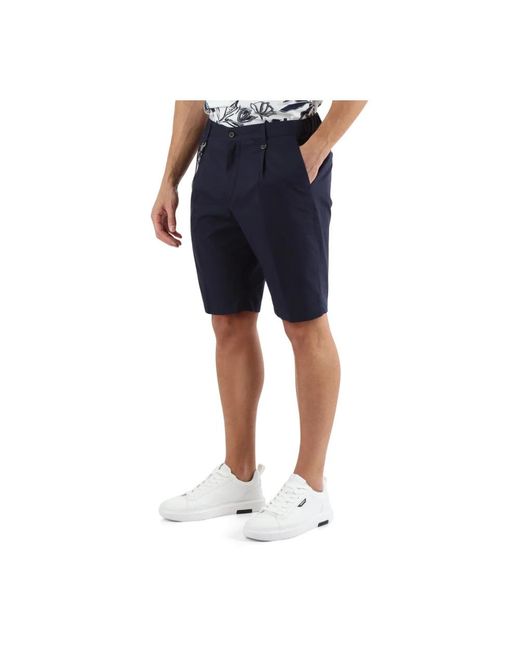 Antony Morato Blue Casual Shorts for men