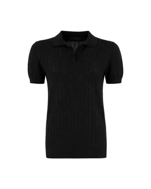 Kiton Black Round-Neck Knitwear