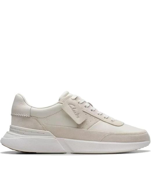 Clarks Gray Sneakers for men