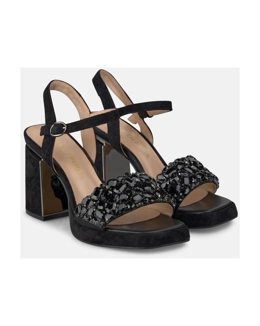 Alma En Pena. Black High Heel Sandals