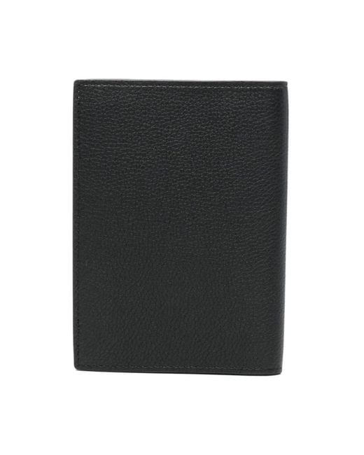 Wallets & Cardholders di Santoni in Black da Uomo