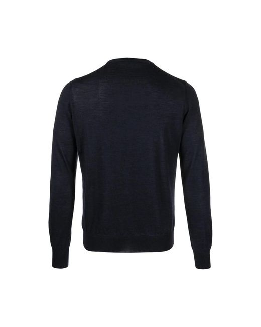 La Fileria Blue Round-Neck Knitwear for men