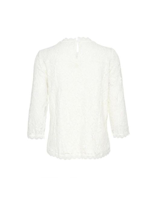 Cream White Blouses