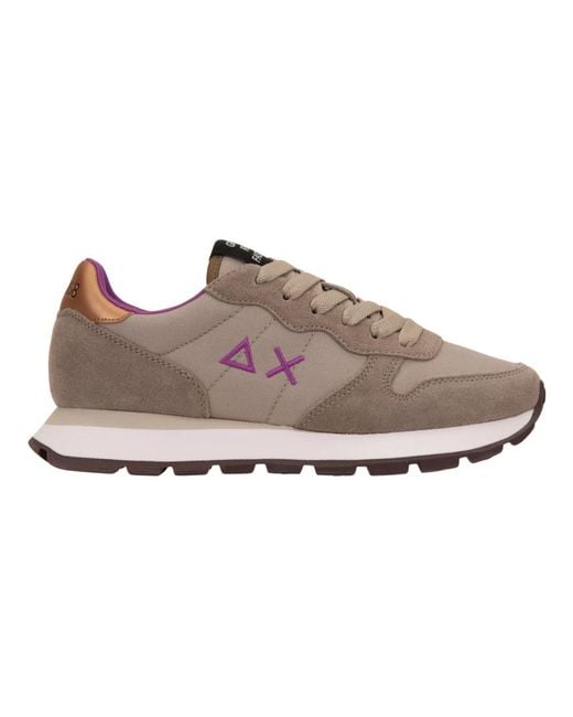 Sun 68 Gray Sneakers