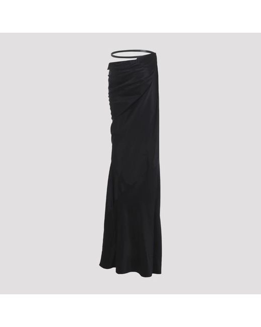 Tom Ford Zijden Zwarte Rok Elegant Chic Look in het Black