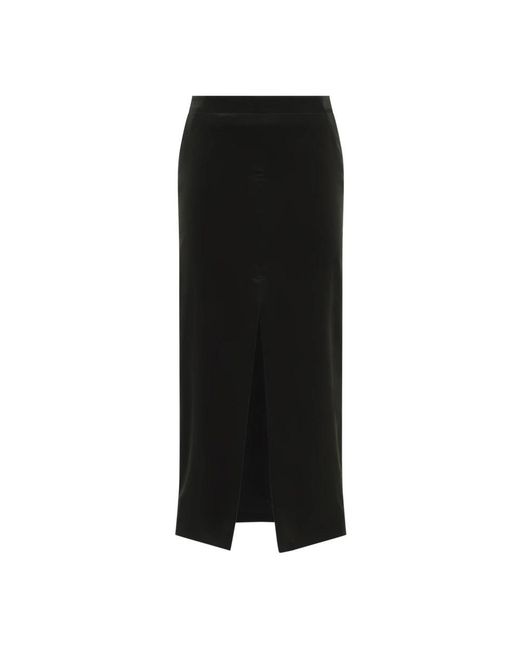 Jil Sander Black Midi Skirts