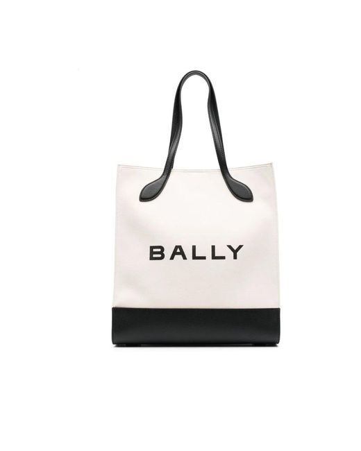 Bally White Tote Bags