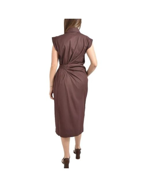 Marella Brown Midi Dresses