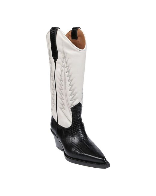 Paris Texas Gray Cowboy Boots