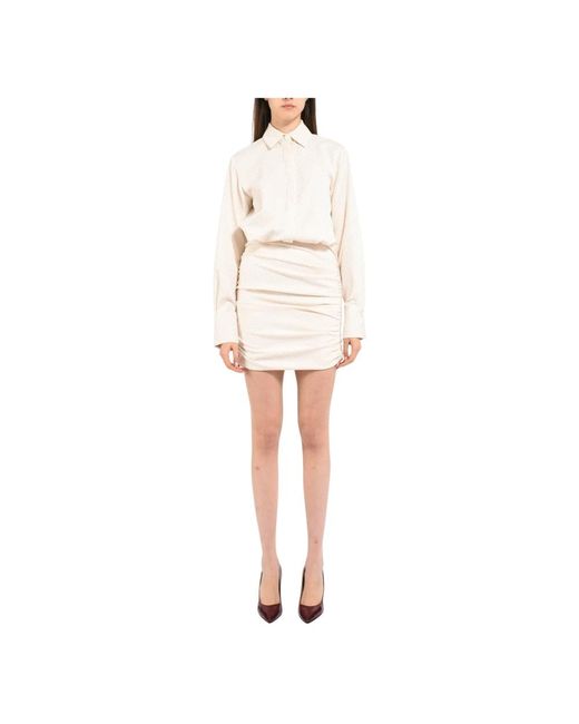 Shirt Dresses ACTUALEE en coloris White