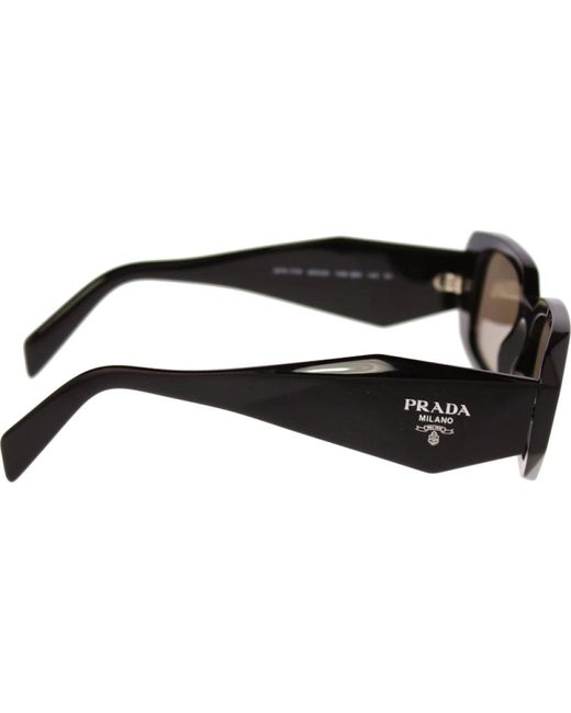 Prada Black Ikonoische sonnenbrille für frauen