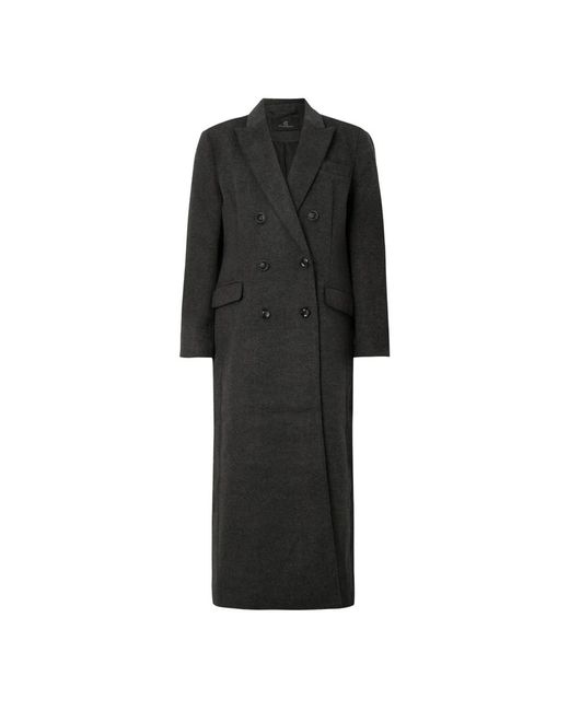 Bruuns Bazaar Black Double-Breasted Coats